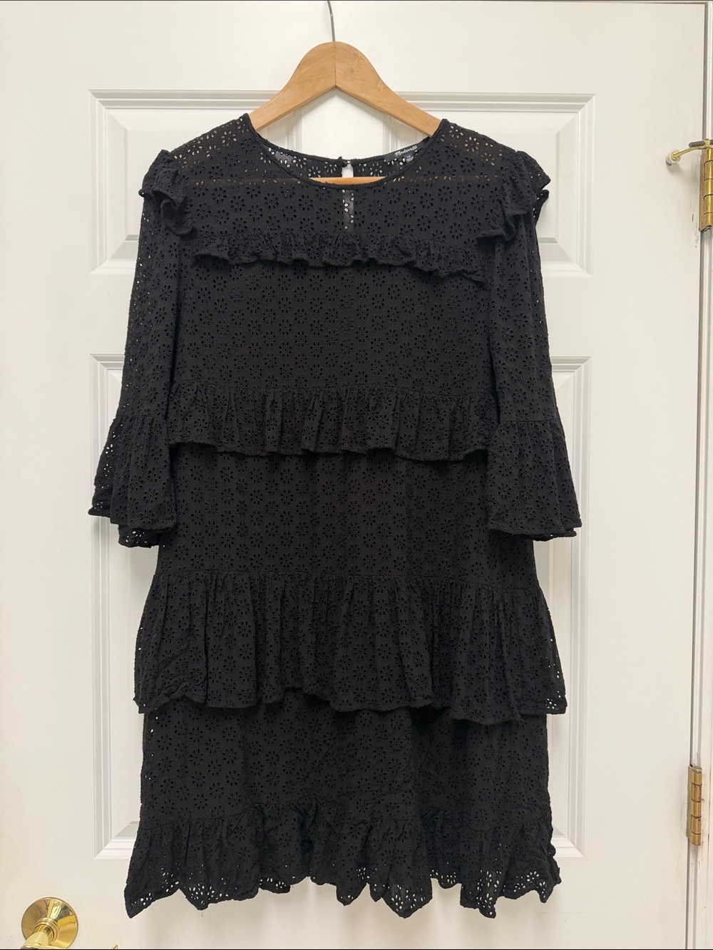 Madewell Tiered Ruffle Dress Size 10
